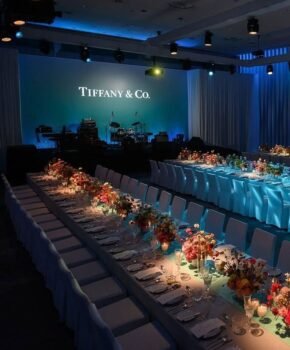 Tiffany & Co Gala dinner…